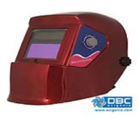 Máscara de Solda Eletrônica DBC-600 Kit Premium Vermelha CA 